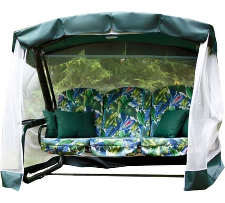 Трехместные садовые качели OLSA Мастак Премиум с1151