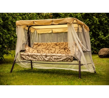 Трехместные садовые качели OLSA Варна тафтинг с1103