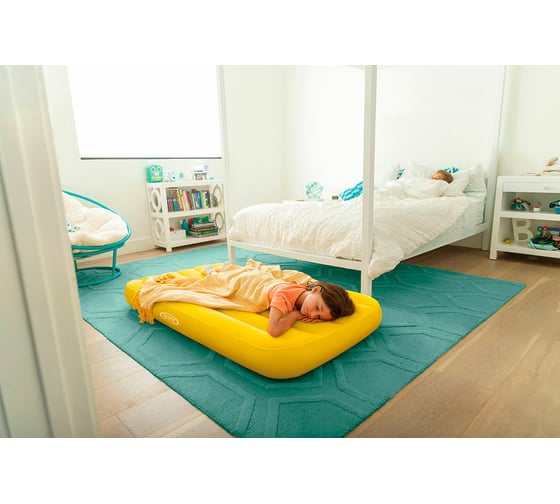 Детский надувной матрас INTEX Cozy Kidz 88x157x18 см, 3-10 лет, 2 цвета 66803