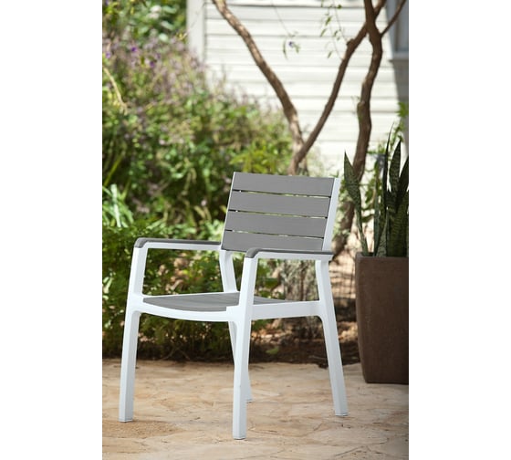 Стул KETER Harmony armchair серый 17201284БС