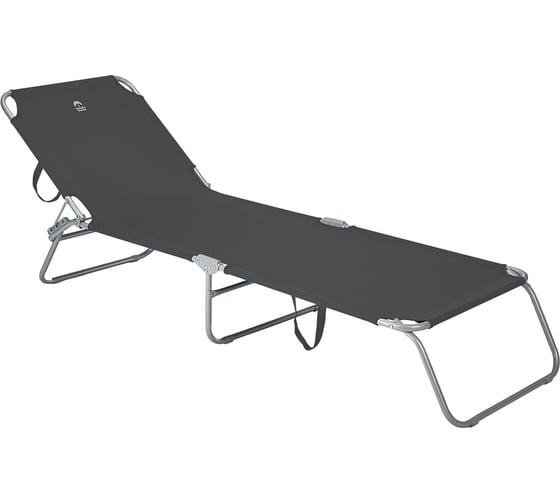 Кемпинговая раскладушка JUNGLE CAMP Comfort Grey 189x58x28 см 70732