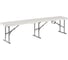 Скамья складная NOSTRESS Country FB-005 (ш1800Хг280Хв435мм) пластик HDPE белый 680058 1