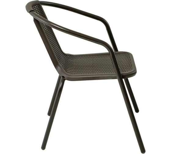 Комплект мебели СИМАЛЕНД Асоль-5 LRC01/LRT01-D60 Dark Brown 2+1, имитация ротанга 6981099