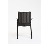 Комплект садовой мебели WORKY HomlyGreen 3+4стула+обеденный стол 153х79, с комплектом черных подушек ARD259353