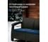 Комплект садовой мебели HOMLYGREEN 5+1+1+обеденный стол 153х79, с комплектом темно-синих подушек ARD259401 8