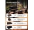 Комплект садовой мебели Set 3+1+1+кофейный столик+подушки черного цвета HOMLYGREEN ARD259213 3