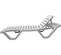 Шезлонг Соло/Solo белый HENIVER SPU-190 бел