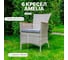 Комплект садовых кресел из искуственного ротанга Royal Family AMELIA - 6 шт., бежевый 763-21-21-6 2