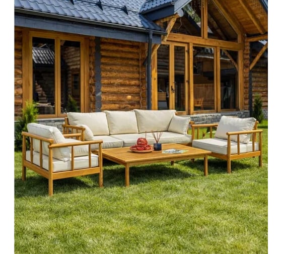 Набор садовой мебели ALICE, лаунж-зона из акации Royal Family 114-21