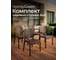 Садовое кресло 4 шт RODOS цвет венге HOMLYGREEN ARD258801 2