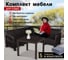 Комплект садовой мебели Set 5+стол 94х94х74 см+подушки серого цвета HOMLYGREEN ARD259207 2
