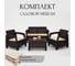 Комплект садовой мебели Set 2+1+1+кофейный столик+подушки бежевого цвета HOMLYGREEN ARD258549 2