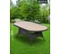Мебель садовая Green Days стол, 210х100х75 см, 6 кресел, подушка черная, CYH1830W-2-drk 431708 5