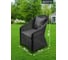 Мебель садовая Green Days стол, 210х100х75 см, 6 кресел, подушка черная, CYH1830W-2-drk 431708 6