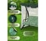 Качели садовые Green Days 3-мест, 198х115х176 см, 250 кг, , мос сет, зел, пальма, LG5467M, мет-л 414468 7