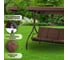 Качели садовые Green Days 3-мест, 194х120х173 см, 300 кг, , раск, капучино, YTGSW001, мет-л 339476 5