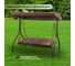 Качели садовые Green Days 3-мест, 194х120х173 см, 300 кг, , раск, капучино, YTGSW001, мет-л 339476 6