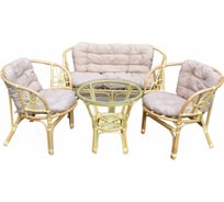 Набор мебели с подушкой Garden story Багамы медовый/бежевый BS001-МТ002