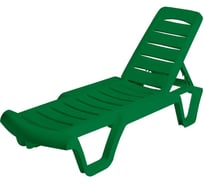 Лежак Garden Story Одиссея пластик, зеленый 140500017