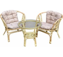 Набор мебели с подушкой Garden story Багамы Мини медовый/бежевый BТS01-МТ001