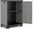 Шкаф пластиковый высокий KETER Stillo Cabinet Low 241060 6