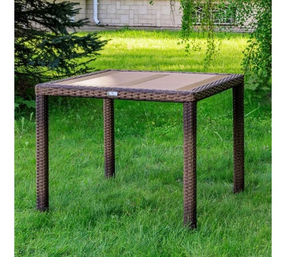 Обеденный стол ROYAL FAMILY AMELIA 90 коричневый 760-61