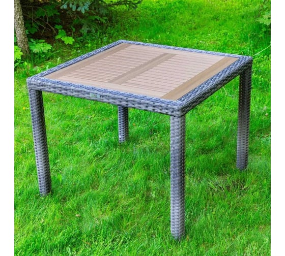 Обеденный стол ROYAL FAMILY AMELIA 90 серый 760-71