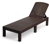 Шезлонг складной коричневый SIROCCO OASIS SFR0002
