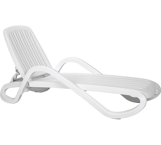 Белый лежак NARDI Eden 40414.00.00017F