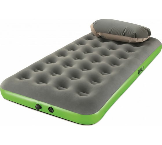 Надувной матрас с сумкой-насосом Bestway Roll & Relax 99х188х22 см, до 150 кг 67619 BW 006240