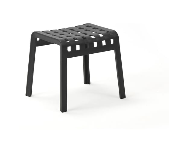 Мини-табурет/подставка под ноги NARDI POGGIO antracite (антрацит) 40044.02.000