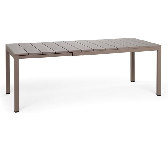 Стол NARDI RIO 140 EXTENSIBILE coated тортора 48359.10.000