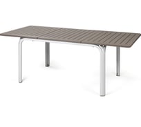 Стол NARDI ALLORO 140 EXTENSIBLE tortora bianco 42753.10.000