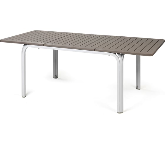 Стол NARDI ALLORO 140 EXTENSIBLE tortora bianco 42753.10.000