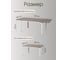 Стол NARDI ALLORO 140 EXTENSIBLE tortora bianco 42753.10.000 3