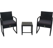 Набор мебели Garden Story Фрост черный/серый SFS074