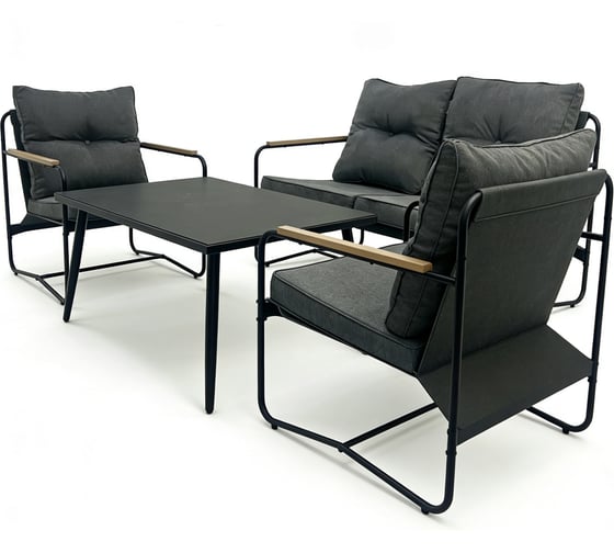 Набор мебели для сада AGARDENN Somerset, серый AG3002