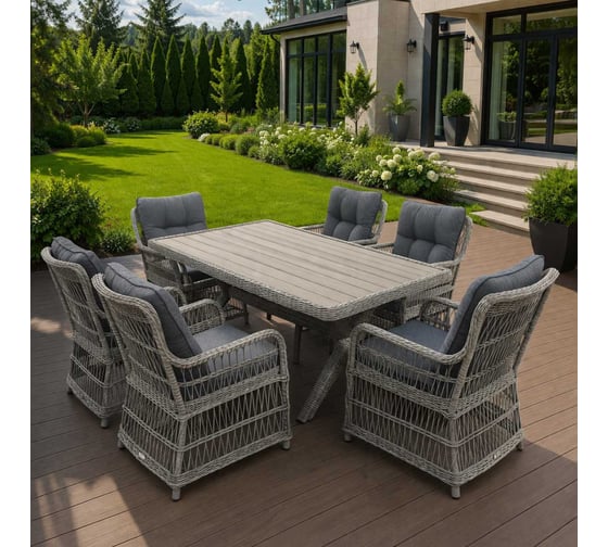 Комплект ROYAL FAMILY Isabella, серый 201-71-71