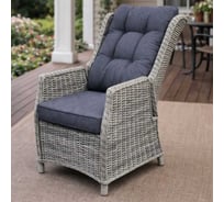 Комплект садовых кресел Royal Family LUIZA, искусственный ротанг, серый, 255-71-71