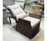 Комплект садовых кресел из искусственного ротанга LUIZA коричневый Royal Family 255-61-21-2 6