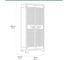 Шкаф пластиковый Keter Titan Multi Space Cabinet, 241042 6