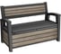 Скамья-сундук Keter Deco Garden Bench 227 L Ashwood 261850 1