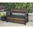 Скамья-сундук Keter Deco Garden Bench 227 L Walnut 261839 5