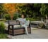 Скамья-сундук Keter Deco Garden Bench 227 L Walnut 261839 9