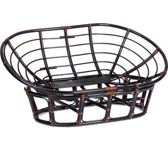 Диван Tetchair Мамасан/Mamasan (23/02 W) /без подушки/ 169х102х80см, античный черно-коричневый 5219