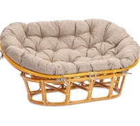 Диван Tetchair Мамасан/Mamasan (23/02 W) /с подушкой/ 169х102х80см, пекан орех, матрац 182х119см, рогожка, меланж 25870