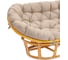 Диван Tetchair Мамасан/Mamasan (23/02 W) /с подушкой/ 169х102х80см, пекан орех, матрац 182х119см, рогожка, меланж 25870 4