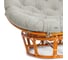 Диван Tetchair Мамасан/Mamasan (23/02 W) /с подушкой/ 169х102х80см, медовый, матрац 182х119см, ткань серо-бежевая 3м 16/2 25286 4