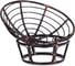Кресло Tetchair Папасан/Papasan (23/01 W) /с подушкой/ 115х101х104см, античный черно-коричневый, подушка рогожка, меланж 25875 4