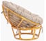 Кресло Tetchair Папасан/Papasan (23/01 W) /с подушкой/ 115х101х104см, медовый, подушка рогожка, меланж 25877 2